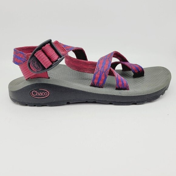Chaco Z Cloud 2 Berry Anemone Sandals Size 7 Hiking Water Shoes Women Pink Blue - Picture 7 of 10